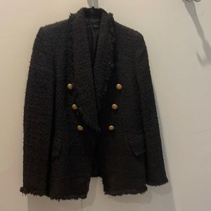 Zara tweed blazer